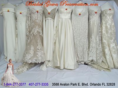 Wedding Gown Cleaning, Preservation and Restoration