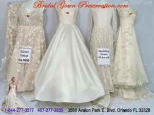 Wedding Gown Cleaning, Preservation and Restoration