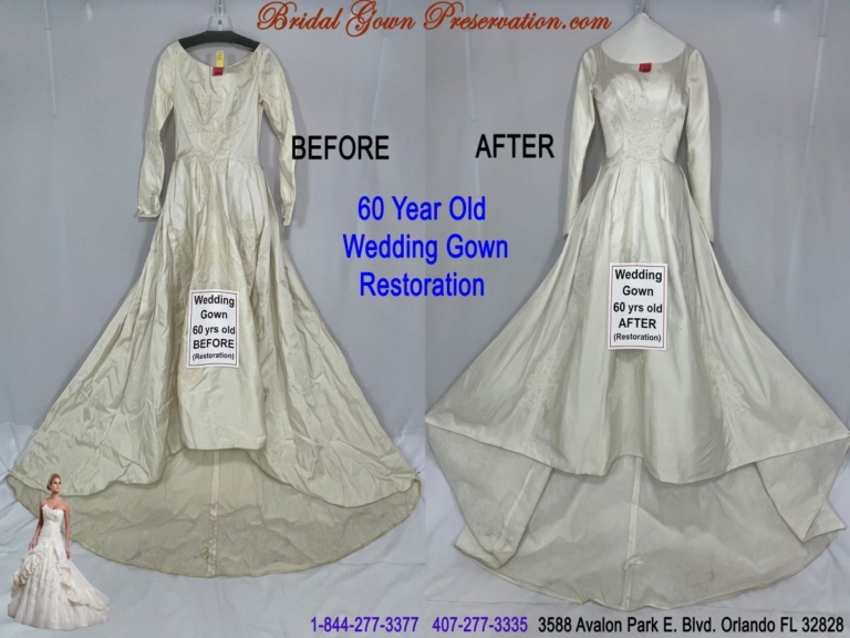 Wedding Dress Restoration Service Bridal Gown Restoration